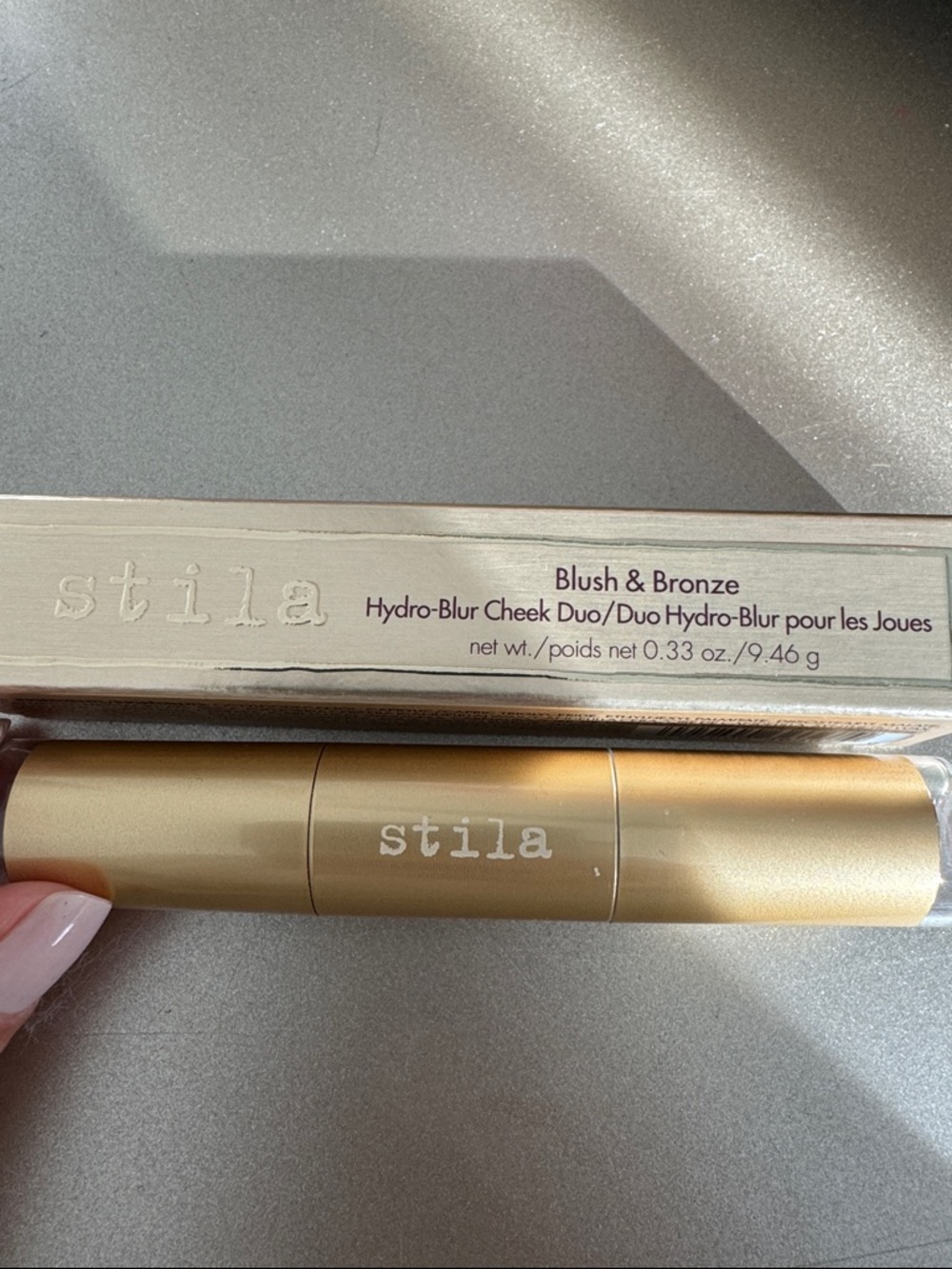 Stila Blush & Bronze Hydro-Blur Cheek Duo - grapefruit & caramel